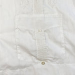 Vintage 60's Continental Loop Collar Button Down Shirt