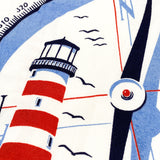 Vintage 60's Catalina Lighthouse DEA Button Down Shirt