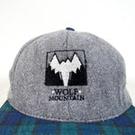 Vintage 90's Wolf Mountain Hat