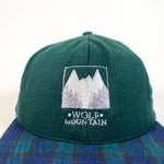 Vintage 90's Wolf Mountain Hat