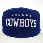 Vintage 90's Dallas Cowboys AJD Football Made in USA Snapback Hat