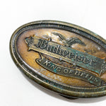 Vintage 70s Budweiser King of Beers Belt Buckle