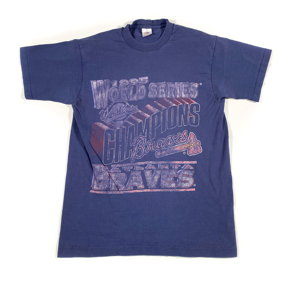 1991 Atlanta Braves World Series Shirtvintage Braves 
