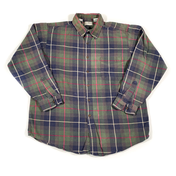 Vintage 90's LL Bean Flannel Button Down Shirt – CobbleStore