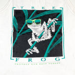 Vintage 90's Cancun Tree Frog Rain Forest Tank Top T-Shirt