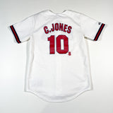 Vintage 90's Atlanta Braves Chipper Jones Jersey