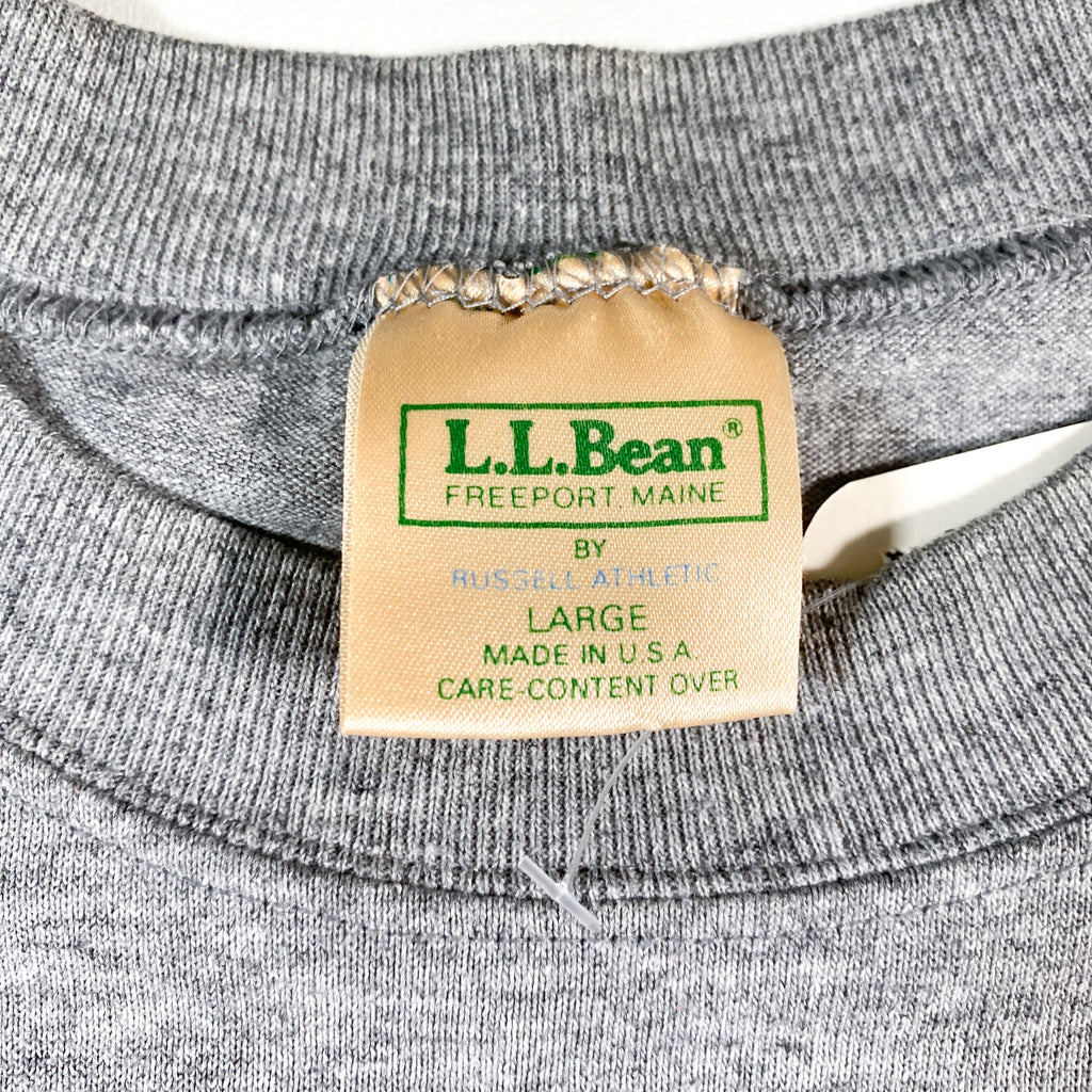 Vintage 90's LL Bean Russell Athletic Pocket T-Shirt – CobbleStore