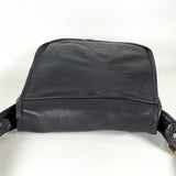 Vintage 90's Coach Stewardess 9525 Black Leather Crossbody Purse