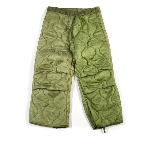 Vintage 1983 Quilted Military Liner Pants