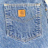 Vintage 2003 Carhartt B17DST Blue Jeans