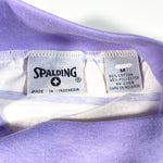 Vintage 80's Spalding Striped Ringer T-Shirt