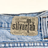 Vintage 90's Levis Silver Tab Loose Acid Wash Jeans