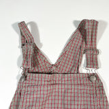 Vintage 90's Cherokee Plaid Overall Shorts