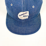 Vintage 80's Cummins K-Brand Made in USA Denim Patch Snapback Hat