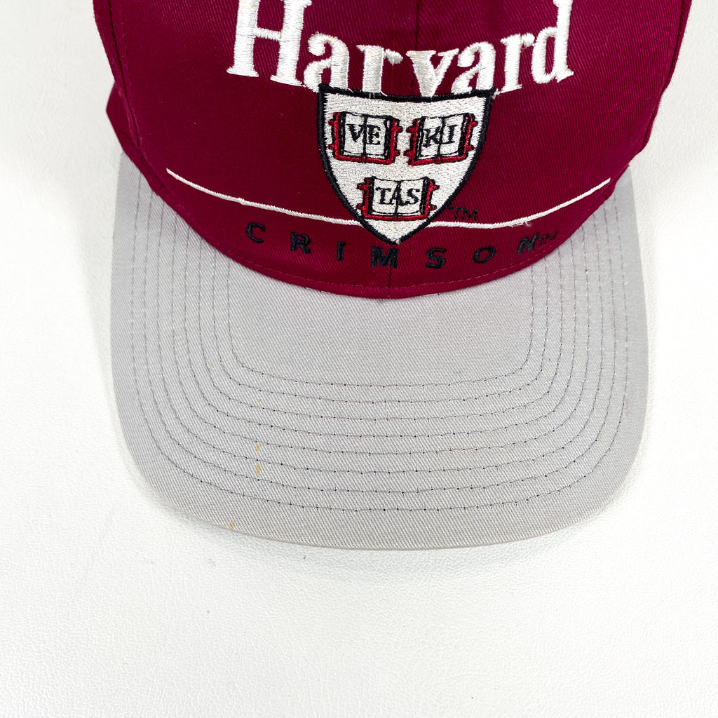 Harvard Cap Vintage 90's Harvard Crimson Hat – CobbleStore Vintage
