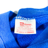 Vintage 80's Virginia Ski Club Blue Raglan Crewneck Sweatshirt