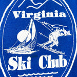 Vintage 80's Virginia Ski Club Blue Raglan Crewneck Sweatshirt