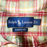 Vintage 90's Polo Ralph Lauren Plaid Button Up Shirt