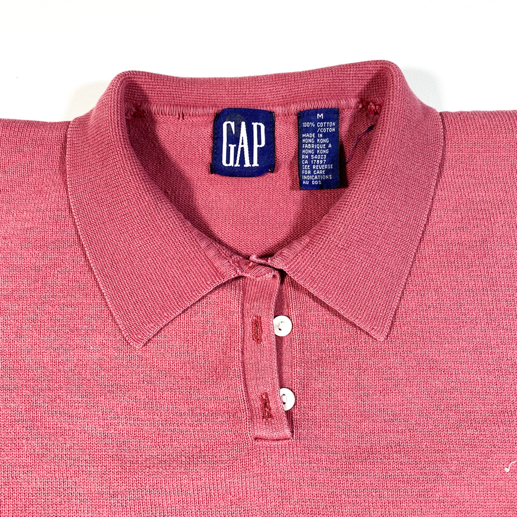 Vintage 90's GAP Long Sleeve Polo Shirt – CobbleStore Vintage