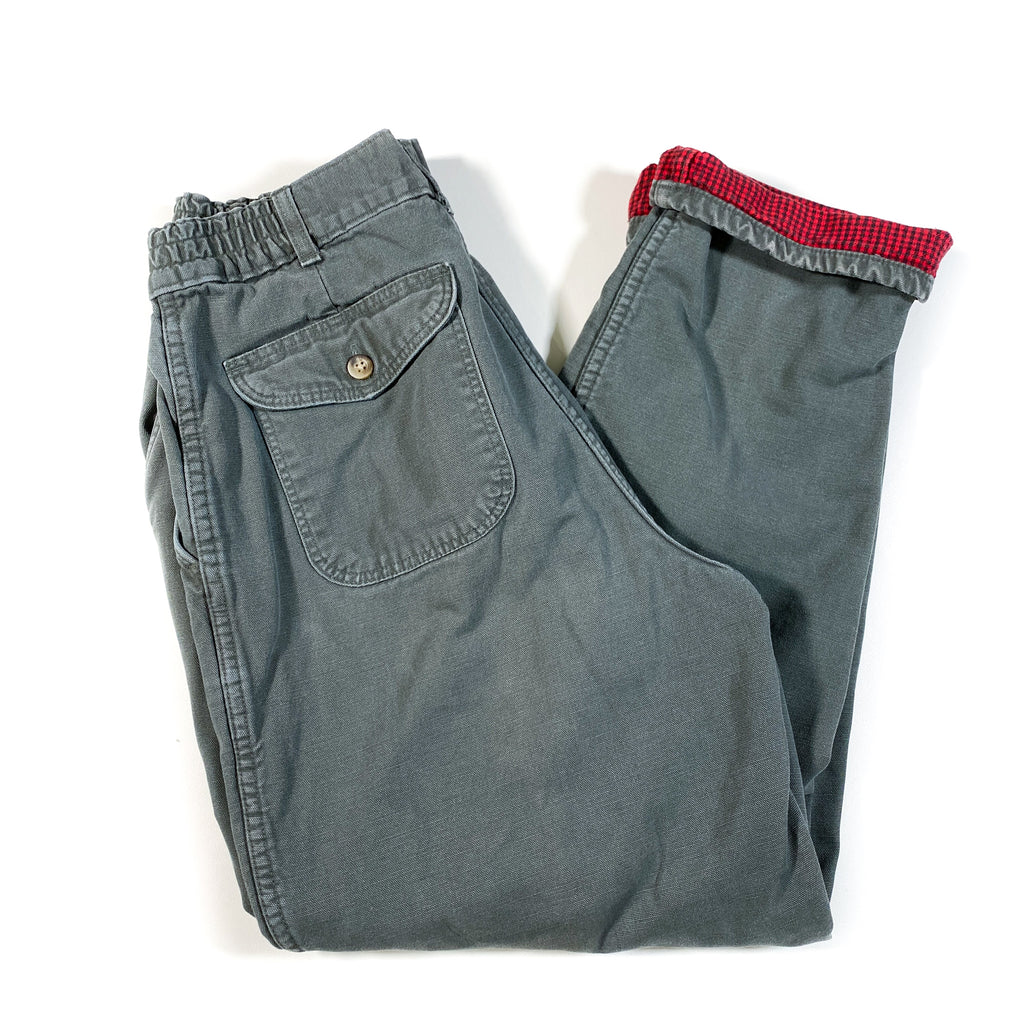 Vintage 90's LL Bean Flannel Lined Pants – CobbleStore Vintage