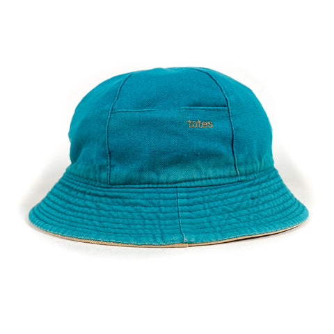 Vintage 80's Totes Reversible Bucket Hat