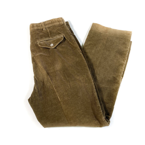Vintage 80's LL Bean Corduroy Brown Pants