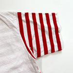 Vintage 1989 Guess Striped Crop Top Women's T-Shirt