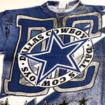 Vintage 90's Dallas Cowboys All Over Print T-Shirt