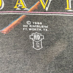 Vintage 1986 Harley Davidson 3D Emblem Women's T-Shirt