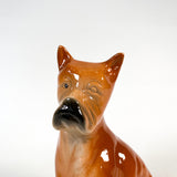 Vintage 50's Ceramic Boxer Dog Figurine