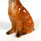 Vintage 50's Ceramic Boxer Dog Figurine