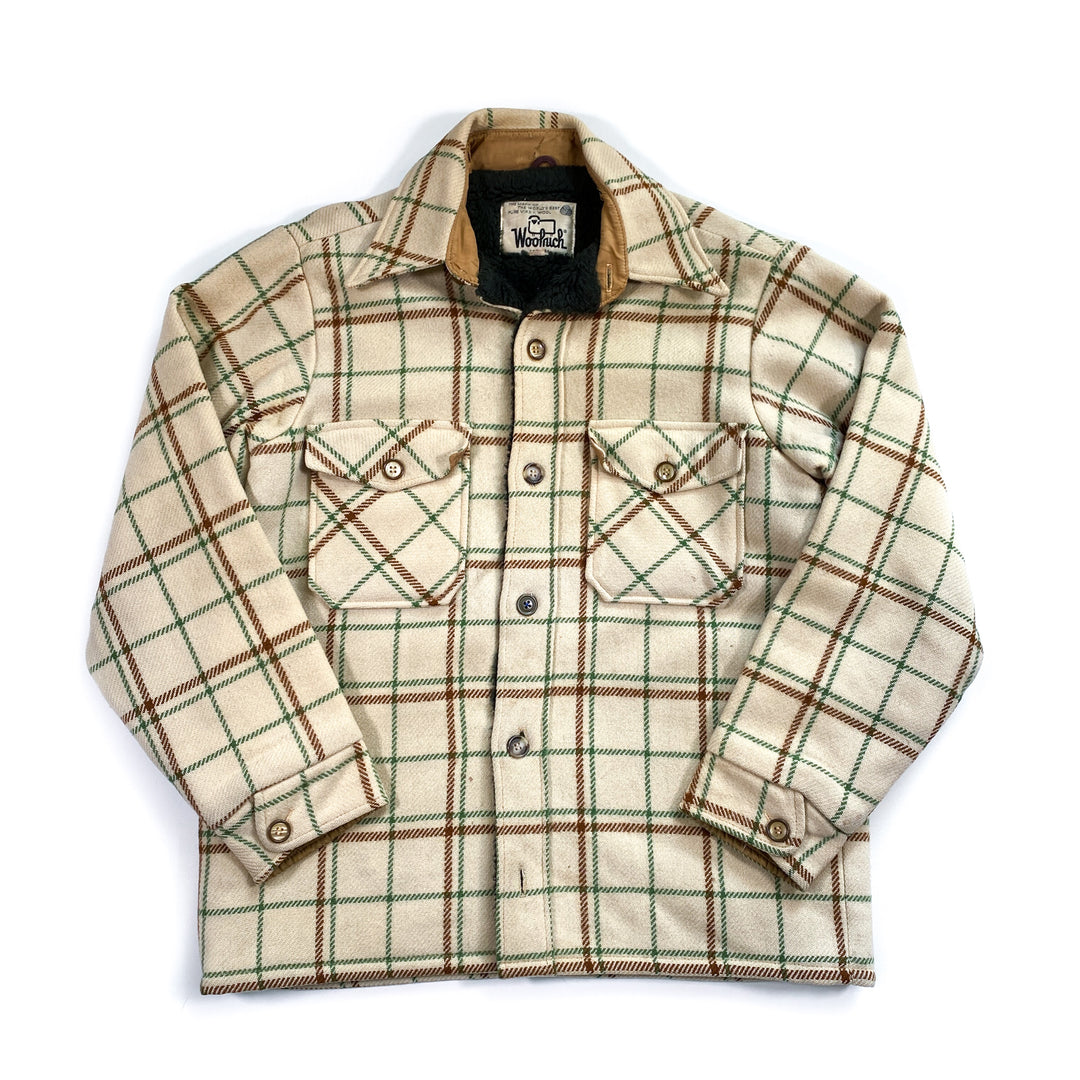 Vintage Champion (1970s-1980s) on sale plaid button down cotton jacket/shacket Gorpcore