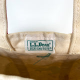 Vintage 90's LL Bean Boat and Tote Handprint Bag