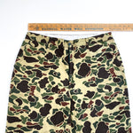 Vintage 80's Duck Camo Lightweight Military Pants