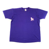 Vintage 90's Poodle Dog Pocket T-Shirt