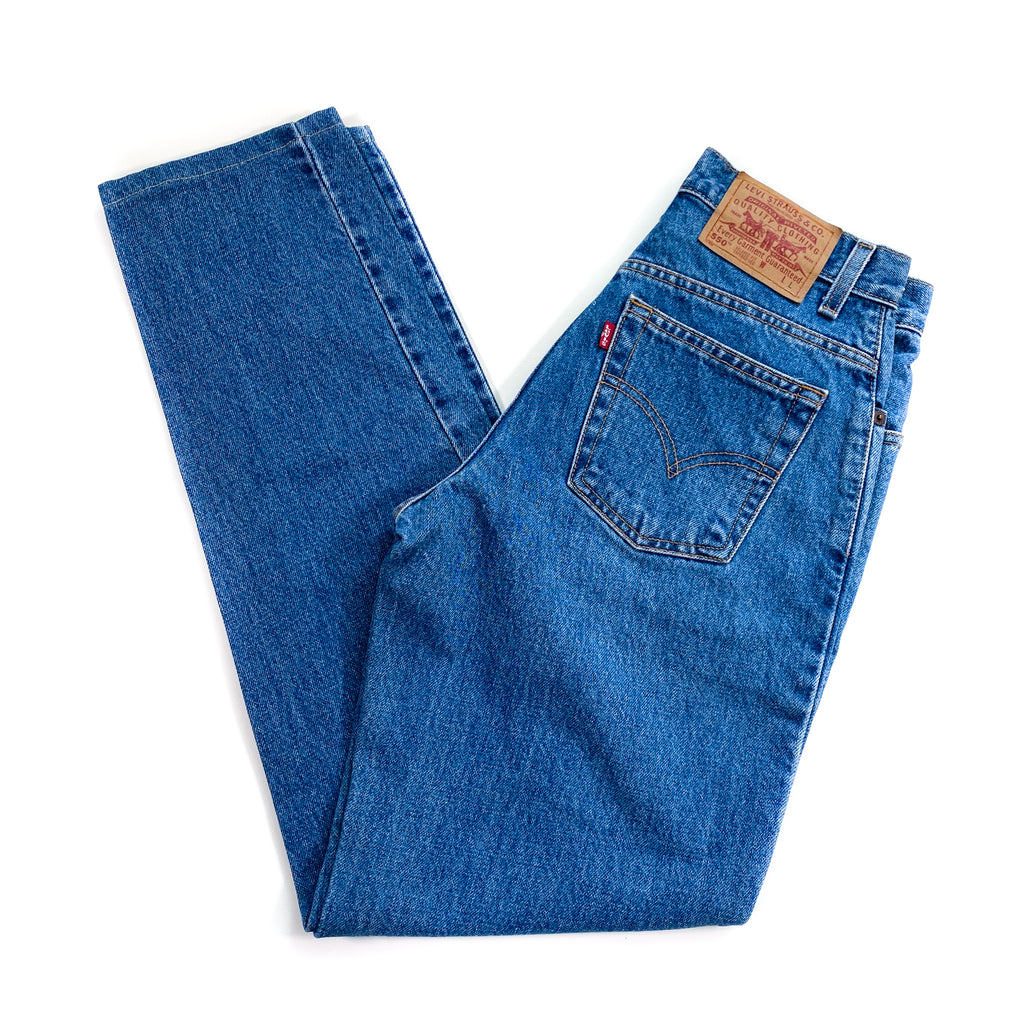 Vintage 90'S Levis 550 Relaxed Tapered Womens Jeans – Cobblestore Vintage