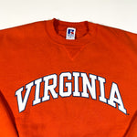 Vintage 90's UVA Virginia Russell Crewneck Sweatshirt