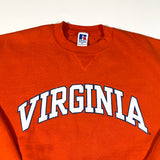 Vintage 90's UVA Virginia Russell Crewneck Sweatshirt