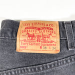 Vintage Levis 2001 505 Black Denim Jeans
