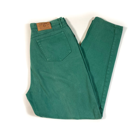Vintage 90's Liz Wear Green Denim Jeans