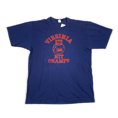Vintage 1980 University of Virginia Basketball T-Shirt