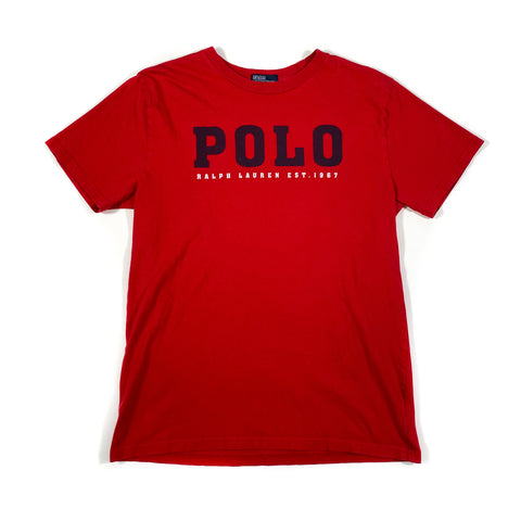Vintage 90's Ralph Lauren Polo Red Spellout T-Shirt