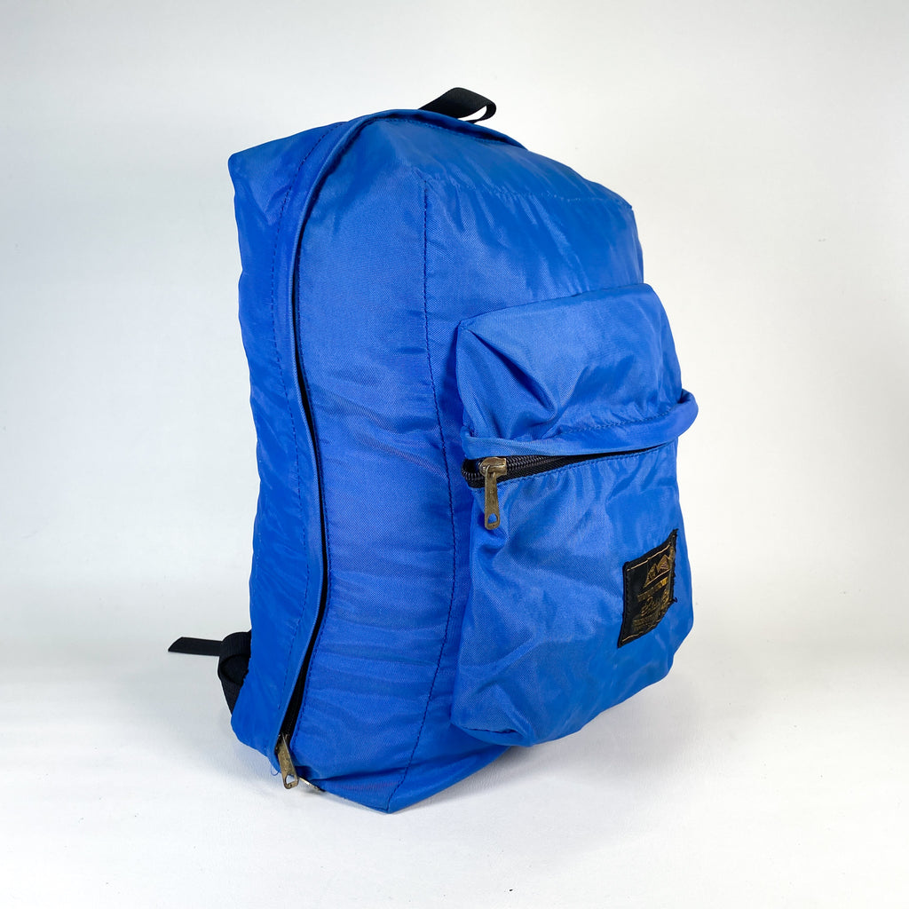Vintage 80's Eddie Bauer Medium Blue Backpack – CobbleStore Vintage
