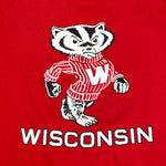 Vintage 80's University of Wisconsin Bucky Badger Crewneck Sweatshirt
