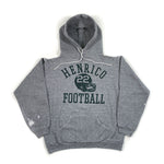 Vintage 70's Henrico Football Triblend Hoodie Sweatshirt