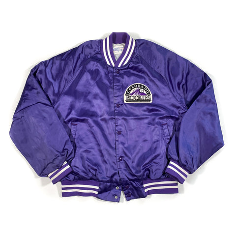 Vintage 80's Colorado Rockies Chalk Line Jacket