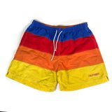 Vintage 90's Tommy Hilfiger Rainbow Swim Trunks