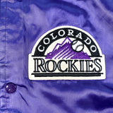 Vintage 80's Colorado Rockies Chalk Line Jacket