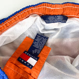 Vintage 90's Tommy Hilfiger Rainbow Swim Trunks