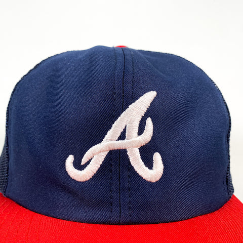 Vintage 90s Atlanta Braves Hat - Depop